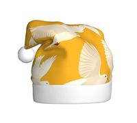 YYHWHJDE Flying Dove Stampe Cappello di Natale per Adulti Morbido, leggero Uso per feste