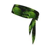 YYHWHJDE Forest Mystery Totem Prints Foulard sportivo, assorbe il sudore e traspirante, fascia per capelli, fazzoletto su entrambi i lati