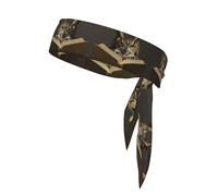 YYHWHJDE Foulard double-face per donne e uomini, regolabile, per tutte le circonferenze della testa