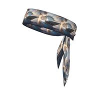 YYHWHJDE Foulard sportivo con stampa di navi da crociera, assorbe il sudore e traspirante, fascia per capelli con movimento, fazzoletto su entrambi i lati