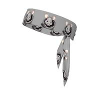 YYHWHJDE Foulard sportivo double-face con stampa di topi grigi, asciugatura rapida, traspirante per donne, ragazze e uomini