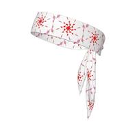 YYHWHJDE Foulard sportivo double-face con stampa floreale che germoglia e si trasforma ad asciugatura rapida, traspirante per donne, ragazze e uomini