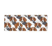 YYHWHJDE Grande tappetino per mouse da gioco in gomma oversize 70 x 30 cm adatto per desktop, laptop, PC beagle modelli modello