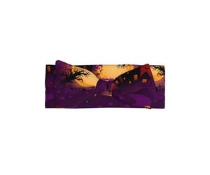 YYHWHJDE Happy Halloween Prints, fascia per capelli per neonato, morbida ed elastica, accessorio per fotografia e baby shower