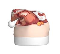 YYHWHJDE Happy Little Monkey - Cappello natalizio per adulti, un regalo divertente e durevole per uomini e donne