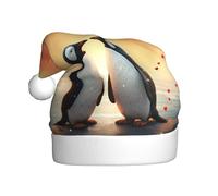 YYHWHJDE I Love Penguins - Cappello natalizio per adulti, morbido, leggero e soffice, per uomini e donne