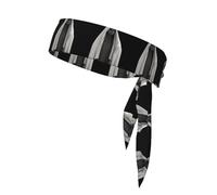 YYHWHJDE Il mistero sotto il velo Stampa Foulard sportivo double-face ad asciugatura rapida, traspirante per donne, ragazze e uomini