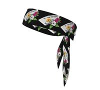 YYHWHJDE Il primo romanticismo al mattino Stampa Sport Foulard double-face ad asciugatura rapida, traspirante per donne, ragazze e uomini