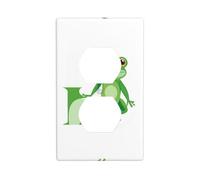 YYHWHJDE Il principe ranocchio che ha detto di amarti immagine doppia presa pannello di copertura della presa elettrica è infrangibile e durevole 11,4 x 7 cm
