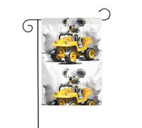 YYHWHJDE Koala Learning to Drive modello bandiera giardino decorazione cortile 30,5 x 45,7 cm spessore durevole
