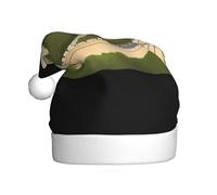YYHWHJDE La Grande Muraglia Cinese stampa cappello di Natale per adulti qualità accessorio festivo realizzato morbido, leggero