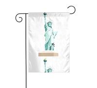 YYHWHJDE La maestosa Statua della Libertà Stampe Bandiera da Giardino Decorazione Cortile 30,5 x 45,7 cm per Giardino Terrazza Balcone