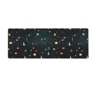 YYHWHJDE Lavagna Matematica Immagine Extra Large Mouse Pad, Computer Ufficio Antiscivolo Tastiera Gaming Versione Ispessita 30,5 x 80 cm