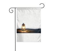 YYHWHJDE Light in the desert Picture Garden pennone esterno cortile decorazione fronte-retro 30,5 x 45,7 cm