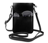 YYHWHJDE L'ippopotamo sveglio del bambino che striscia la piccola borsa di cuoio del telefono di vibrazione di vibrazione delle piccole donne, impermeabile e durevole