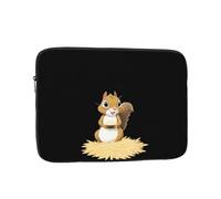 YYHWHJDE Little Squirrel Picking Rice Picture Custodia portatile antiurto per laptop da 17 pollici per uomini e donne viaggi d'affari, scuola e ufficio uso quotidiano