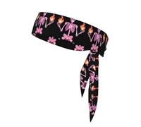 YYHWHJDE Lo scheletro che controlla il desiderio stampe, foulard sportivo double-face, asciugatura rapida, traspirante per donne, ragazze e uomini