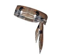 YYHWHJDE Loon Birds Pattern Sports foulard, assorbe il sudore e traspirante, fascia per capelli con movimento, fazzoletto su entrambi i lati