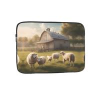YYHWHJDE Lots of Cute Sheep Printing Portable Laptop Sleeve Case 12 pollici antiurto borsa per uomini e donne viaggi d'affari e ufficio uso quotidiano
