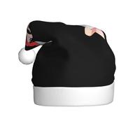 YYHWHJDE Love Elf Prints Cappello di Natale per adulti Adatto per Halloween, Natale e Capodanno