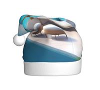 YYHWHJDE Love Island on the S Prints, cappello natalizio per adulti, morbido, leggero, per feste