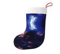 YYHWHJDE Magiche stampe subacquee calze decorative natalizie per conservare biglietti regalo, caramelle, piccoli giocattoli