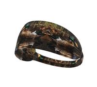 YYHWHJDE Mallard Duck - Fascia elastica estiva da donna a prova di sudore