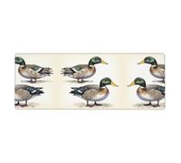 YYHWHJDE Mallard Ducks Prints, tappetino per mouse extra large per computer, ufficio, tastiera da gioco, versione ispessita, 30,5 x 80 cm