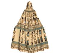 YYHWHJDE Mantello con cappuccio da donna nell'antico Egitto per Halloween, per giochi di ruolo, costumi e feste a tema