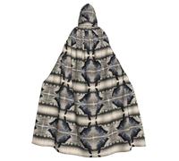YYHWHJDE Mantello con cappuccio per adulti, motivo corvo notturno, per Halloween, per feste, cosplay, palcoscenico, feste in maschera, ballo a tema, fumetti