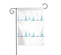 YYHWHJDE Modello di concorso velico da giardino, asta per bandiera, decorazione per cortile esterno, alla moda, 30,5 x 45,7 cm