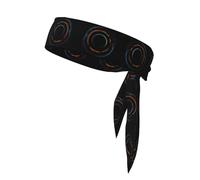 YYHWHJDE Mysterious Cosmic Black Holes Pattern Foulard sportivo, assorbe il sudore e traspirante, fascia per capelli movimento, fazzoletto su entrambi i lati