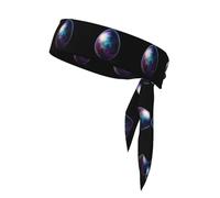 YYHWHJDE Nebula On Easter Egg Pattern Quick Drying, traspirante per donne, ragazze e uomini, allenamento, leggero, traspirante