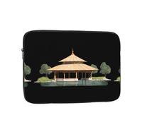 YYHWHJDE Pavilion at the Pond Prints, custodia protettiva antiurto portatile per laptop da 12 pollici, per uomini e donne, viaggi d'affari e uso quotidiano in ufficio