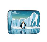 YYHWHJDE Penguin Antarctica Ice Picture Custodia portatile antiurto per laptop da 15 pollici per uomini e donne viaggi d'affari, scuola e ufficio uso quotidiano