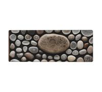 YYHWHJDE Petoskey Stone Pattern Extra Large Mouse Pad, Computer Ufficio Antiscivolo Tastiera Gaming Versione Ispessita 30,5 x 80 cm