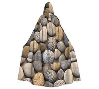 YYHWHJDE Petoskey Stone Pattern Halloween adulto mantello con cappuccio per varie feste e carnevale