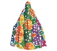 YYHWHJDE Pickleball Balls Colori Modello Stampe Halloween Adulto Cappuccio Mantello Uomo E Donna Abbigliamento Mantello Gioco di Ruolo