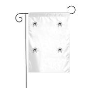 YYHWHJDE Ragno che tesse il web Stampe Bandiera Giardino Decorazione Cortile 30,5 x 45,7 cm per Giardino Terrazza Balcone