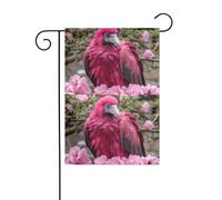 YYHWHJDE Red Golden Eagle Picture Garden pennone esterno cortile decorazione fronte retro 30,5 x 45,7 cm