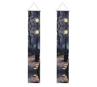 YYHWHJDE Red Phone Booth London Street Printing - Striscione per portico di laurea, robusto, durevole, lavabile e riutilizzabile, decorazione di laurea per feste, cerimonie, porte d'ingresso