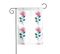 YYHWHJDE Rose hanno spine Modello Giardino pennone esterno cortile decorazione moda 30,5 x 45,7 cm