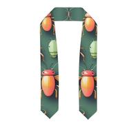 YYHWHJDE Scialle di laurea appiattito con motivo di insetti atlante, stola in raso per cerimonie di laurea, regalo per figli, figlie, amici e sorelle, Appiattito, Taglia unica