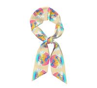 YYHWHJDE Sciarpa da donna alla moda, bella gita al mare, in raso, cravatta chic, sciarpa per capelli, braccialetto