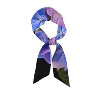 YYHWHJDE Sciarpa da donna alla moda bella ortensia modello raso foulard chic cravatta, sciarpa per capelli, braccialetto