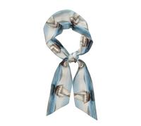 YYHWHJDE Sciarpa da donna alla moda con barca a vela alla deriva sul mare Modello Satin Foulard Chic Cravatta, Sciarpa per capelli, Braccialetto