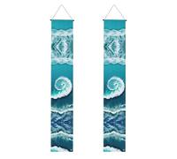 YYHWHJDE Sea of Love Prints - Striscione per portico di laurea, robusto, durevole, lavabile e riutilizzabile, 30,5 x 180 cm