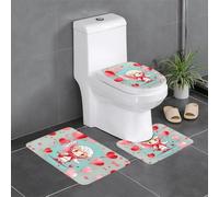 YYHWHJDE Set di 3 tappetini antiscivolo con stampa di un ragazzo carino e amorevole tappeto da bagno per il massimo comfort, bagno principale