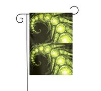 YYHWHJDE Shining Pearl Picture Garden pennone esterno decorazione cortile su entrambi i lati 30,5 x 45,7 cm