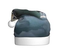 YYHWHJDE Sigilli che arrivano a terra per respirare stampe cappello di Natale per adulti accessorio festivo di qualità realizzato morbido, leggero